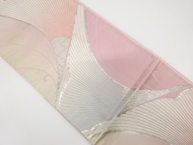 JAPANESE FUKURO OBI / WOVEN CRANE